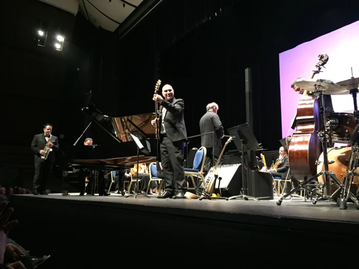 Avec l'orchestre de Nice