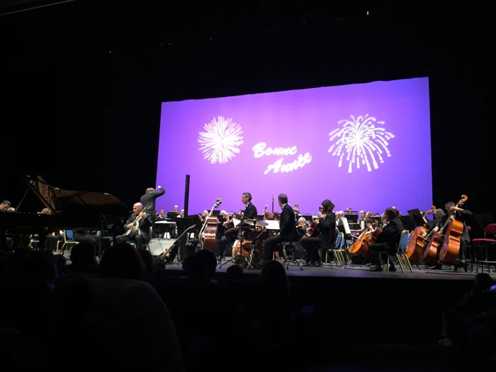 Avec l'orchestre de Nice