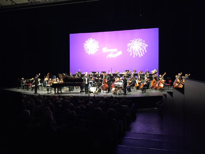 Avec l'orchestre de Nice