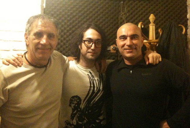 Eric Sempe With Sean Lennon & Jean Pierre Chardiet