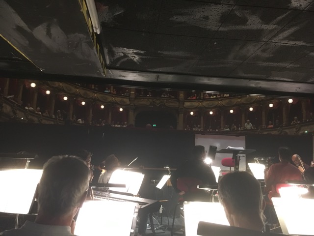 Dans la fosse avec l'Orchestre de Nice